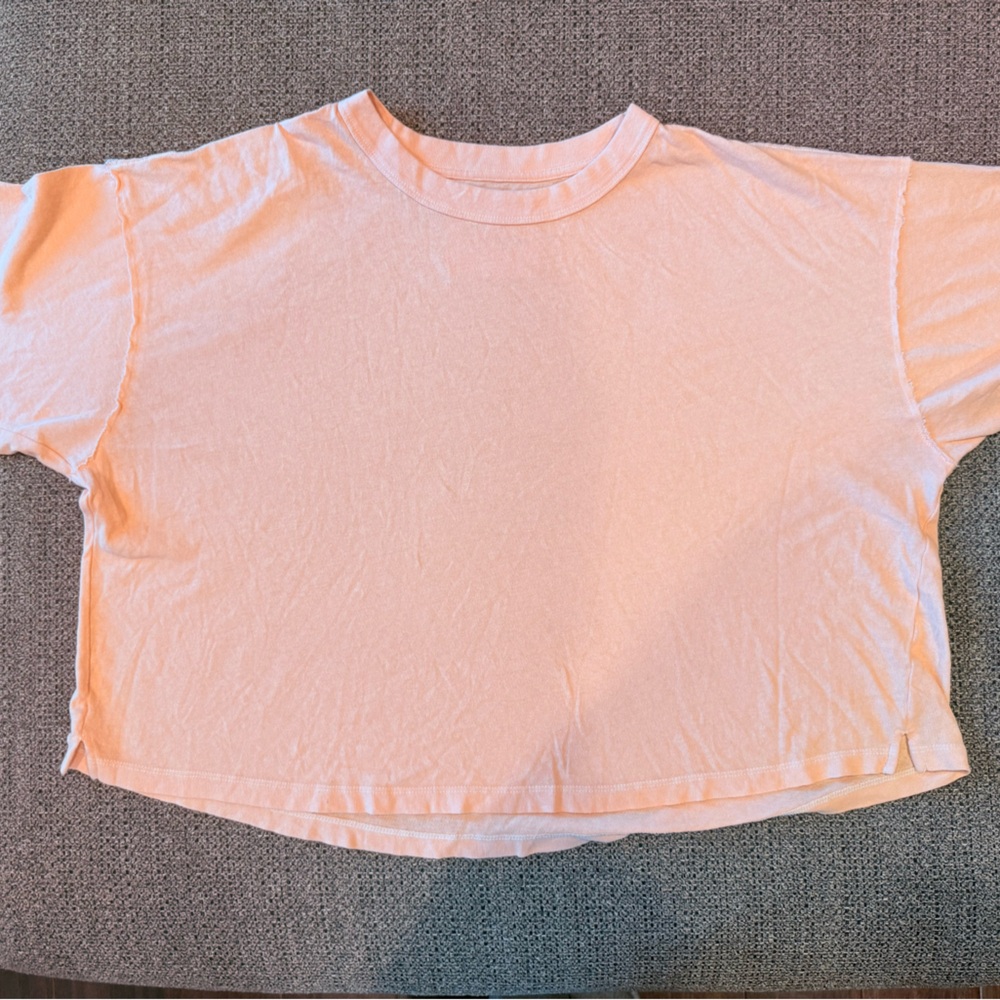 Aerie Coral Crop Top